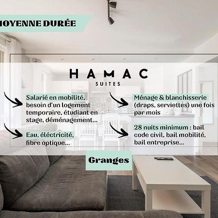 Suite Granges En Rez-De-Jardin Pour 4 Voyageurs Lyon Exteriör bild