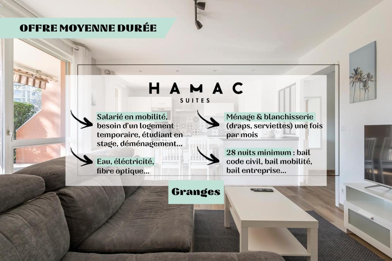 Suite Granges En Rez-De-Jardin Pour 4 Voyageurs Lyon Exteriör bild